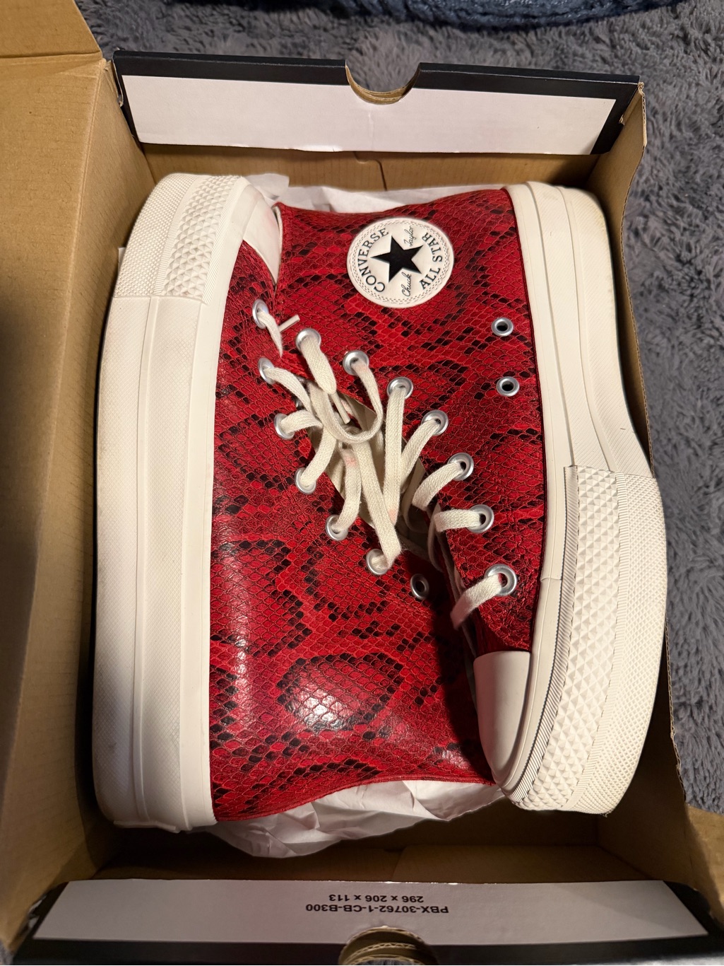 Converse High Top Sneakers - Red